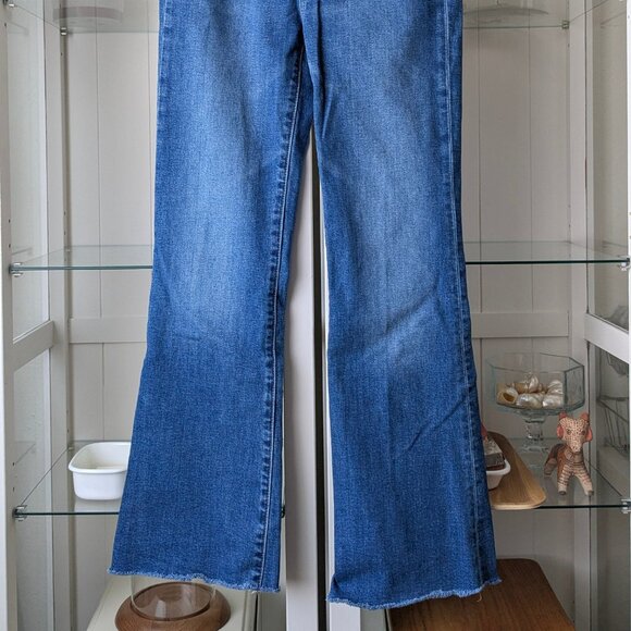 NWT the Gap High Rise Flare "70's" Jeans Size 25 - Picture 2 of 4